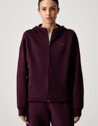 Under Armour суичър с качулка дамски Unstoppable бордо 6013520