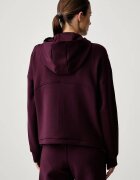 Under Armour суичър с качулка дамски Unstoppable бордо 6013520