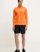 Under Armour Суичър за трениране UA Tech Geotessa в оранжево с десен 1385260