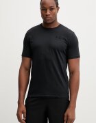 Under Armour тениска за трениране мъжка с памук SPORTSTYLE LEFT CHEST черна 1326799
