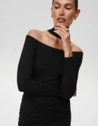 Undress code Боди Drunk in Love Bodysuit Classic дамско в черно с изчистен дизайн 541