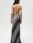 Undress code рокля без закопчаване от купро Grace черна 1352