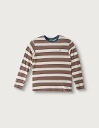 United Colors of Benetton блуза с дълги ръкави за деца от памук бежова 35NUC10UH