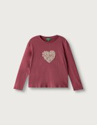United Colors of Benetton блуза с дълги ръкави за деца от памук розова 3ATNG10NN