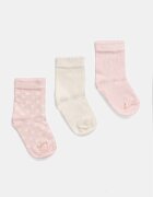 United Colors of Benetton Чорапи за бебе 3 броя розови 6AO3R700G