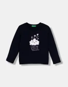 United Colors of Benetton Детска блуза с дълги ръкави