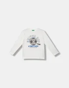United Colors of Benetton Детска блуза с дълги ръкави