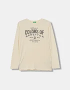 United Colors of Benetton Детска блуза с дълги ръкави