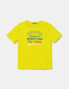 United Colors of Benetton Детска памучна тениска