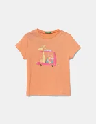 United Colors of Benetton Детска памучна тениска