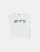United Colors of Benetton Детска памучна тениска