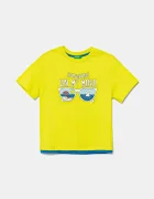 United Colors of Benetton Детска памучна тениска
