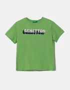United Colors of Benetton Детска памучна тениска
