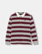 United Colors of Benetton Детска памучна тениска с яка