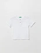 United Colors of Benetton Детска тениска с лен