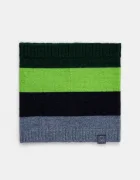 United Colors of Benetton Детски кръгъл шал с вълна в лилаво с десен 1D9SHU00A