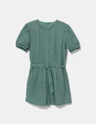 United Colors of Benetton Детски ленен гащеризон