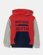 United Colors of Benetton Детски памучен суичър
