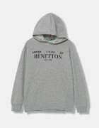 United Colors of Benetton Детски памучен суичър