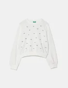 United Colors of Benetton Детски памучен суичър
