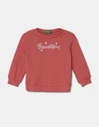 United Colors of Benetton Детски памучен суичър