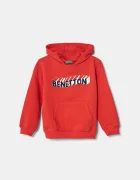 United Colors of Benetton Детски памучен суичър