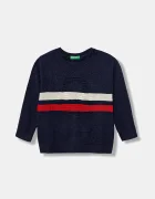 United Colors of Benetton Детски пуловер с вълна