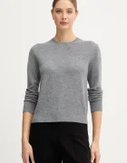 United Colors of Benetton Кашмирен пуловер в тъмносиньо от лека материя 1033D107P