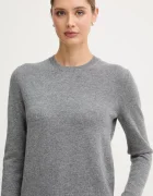 United Colors of Benetton Кашмирен пуловер в тъмносиньо от лека материя 1033D107P