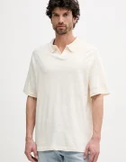 United Colors of Benetton Ленена тениска с яка