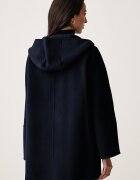 United Colors of Benetton палто дамско с вълна тъмносиньо 28F7DN0AL