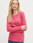 United Colors of Benetton Памучна блуза с дълги ръкави