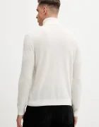 United Colors of Benetton поло мъжко от вълна бежово 1002U2180