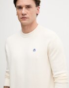 United Colors of Benetton пуловер мъжки от памук бежов 1UAEU10B6