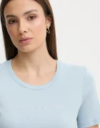 United Colors of Benetton тениска дамска от памук синя 3GA8E16A2