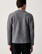 United Colors of Benetton жилетка мъжка от вълна сива 19KRU501I