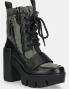 United Nude Боти Grip Combat Mid в зелено с дебел ток 10962904165