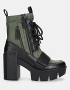 United Nude Боти Grip Combat Mid в зелено с дебел ток 10962904165