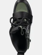 United Nude Боти Grip Combat Mid в зелено с дебел ток 10962904165
