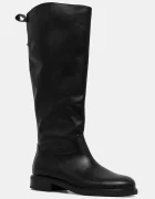 Vagabond Shoemakers Кожени ботуши FREYA в черно с равна подметка 6006-001-20
