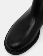 Vagabond Shoemakers Кожени ботуши FREYA в черно с равна подметка 6006-001-20