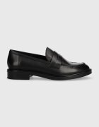 Vagabond Shoemakers Кожени мокасини AMINA в черно с равна подметка 5703.001.20
