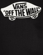 Vans суичър с качулка за деца Double St черен VN0010E7BLK1