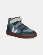 Veja Small V-10 Mid маратонки за деца от велур сини DV0322140