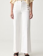 VICOLO дънки wide leg дамски бели DAB5169
