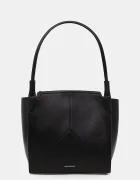 Victoria Beckham шопинг чанта дамска от кожа черна B325AAC006915A