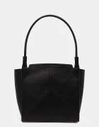 Victoria Beckham шопинг чанта дамска от кожа черна B325AAC006915A