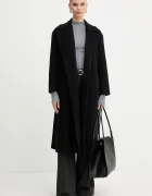 Victoria Beckham шопинг чанта дамска от кожа черна B325AAC006915A