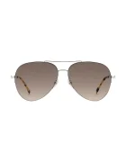 Victoria Beckham слънчеви очила дамски сребърни VB 1000/S