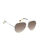 Victoria Beckham слънчеви очила дамски сребърни VB 1000/S